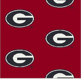 Collegiate Repeating Georgia Dawgs